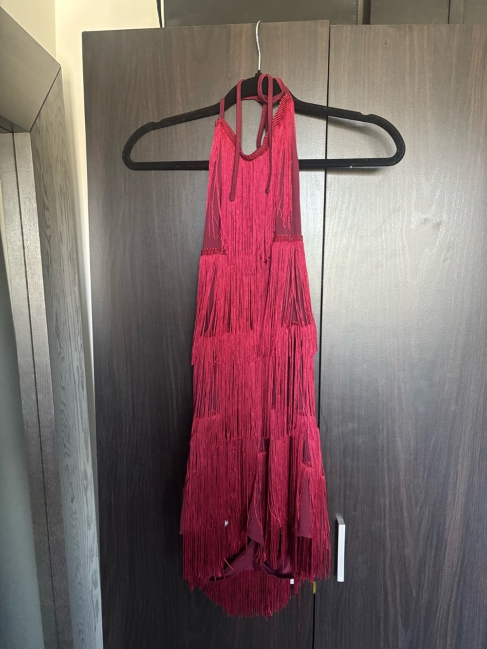 Red Fringe romper!!! - Picture 3 of 6